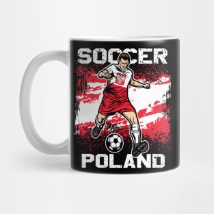 Poland Soccer Futbol Mug